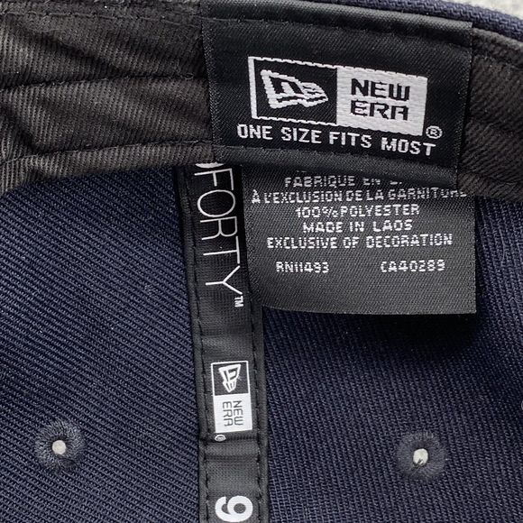 New York Yankees Derek Jeter New Era 9Forty Hat Cap Snap Back MLB Baseball Men's - Picture 9 of 10